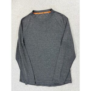 Omni-Wool Long‎ Sleeve Fitted Base Layer Wool/Polyester  Shirt (Men's XL) Gray